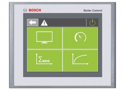 Дисплей газового котла Bosch