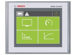 Дисплей газового котла Bosch