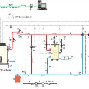 Система Отопления Газовым Котлом Схема