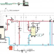 Система Отопления Газовым Котлом Схема